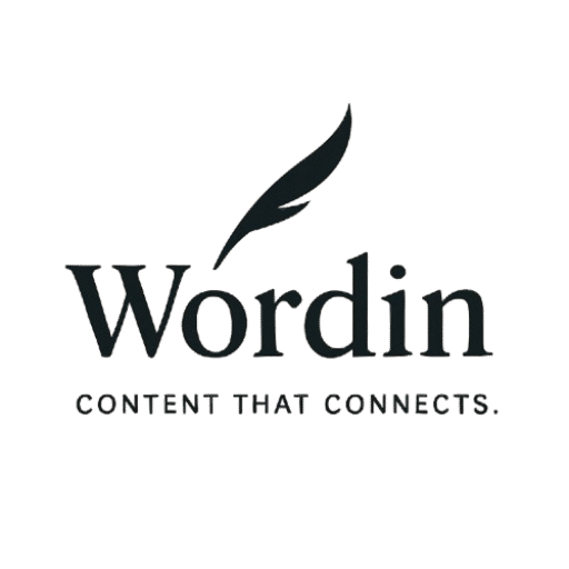 content writing logo